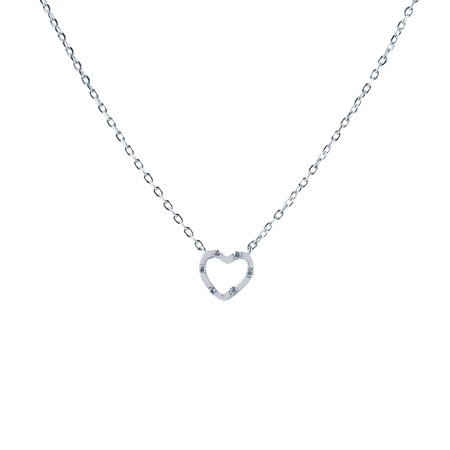 Pure Silver Heartglow Pendant
