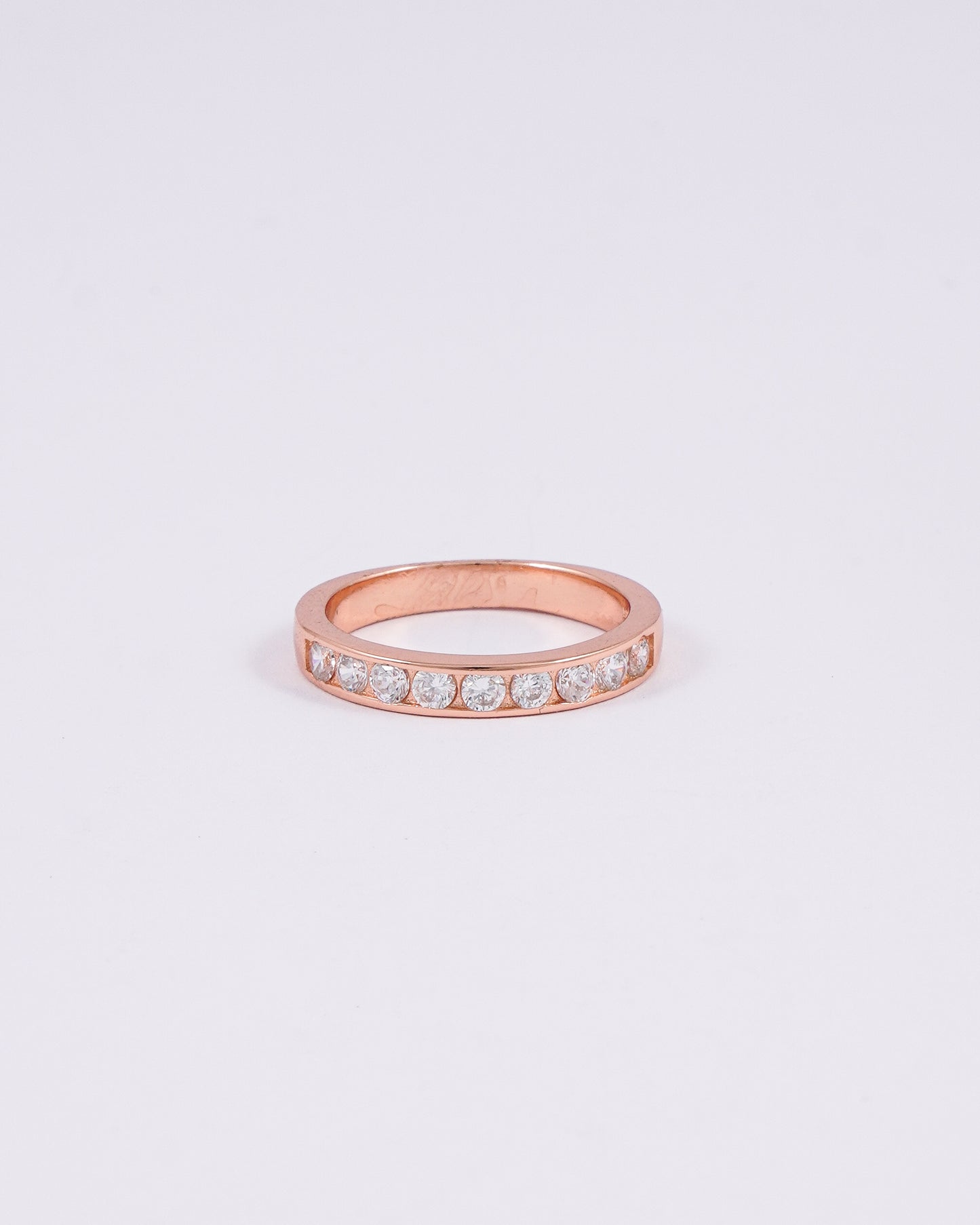 Tranquil Rose Gold Zircon Diamond