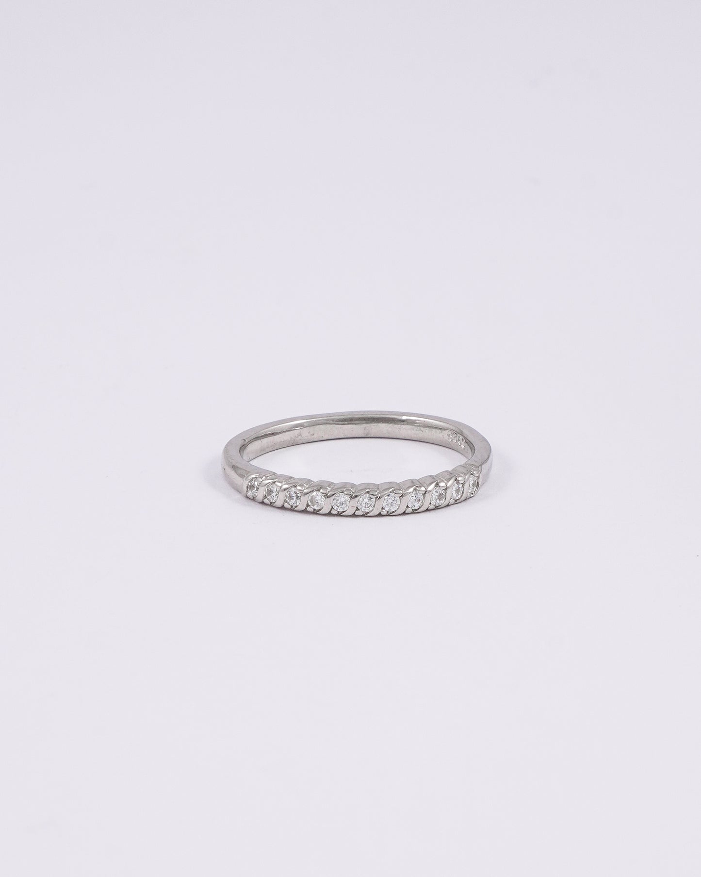 Silver Simplicity Personified Ring