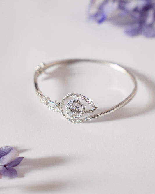 Ethereal Band Silver Bracelet