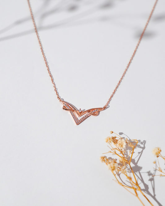 925 Rose Vertex Pendant