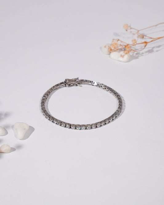 Zircon Diamond Studded Chic Bracelet