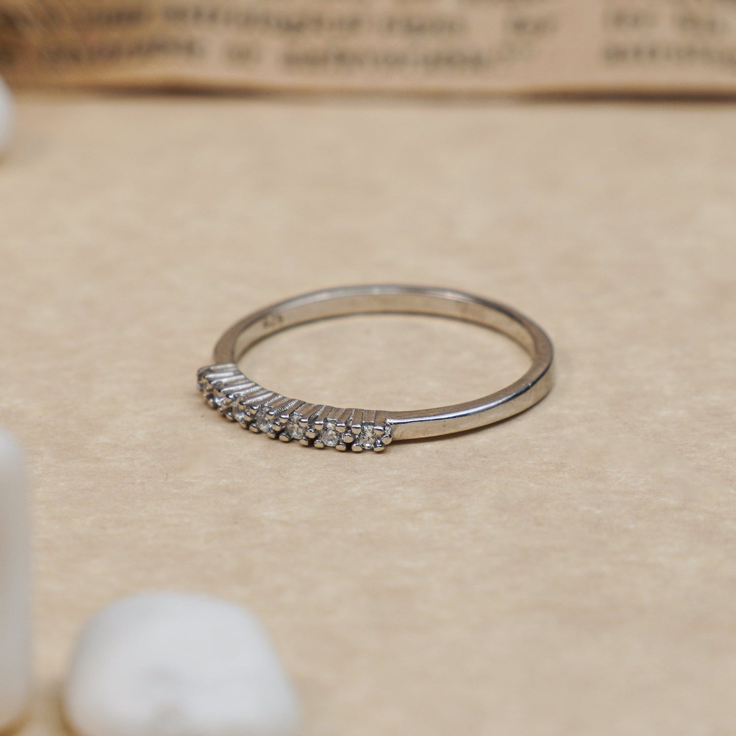 Silver Chic Studded Ring