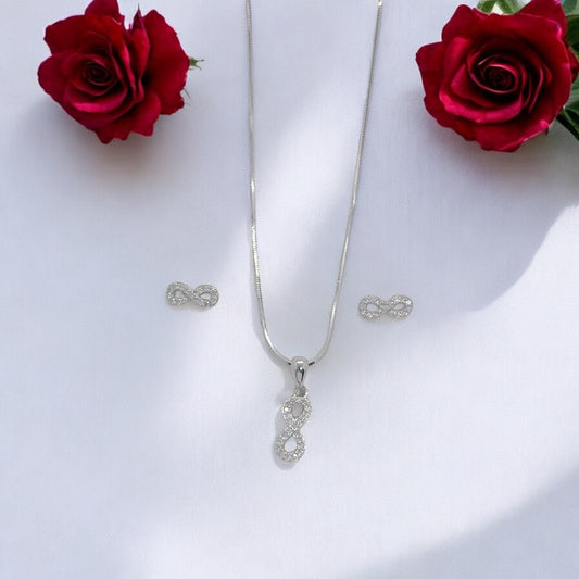 Pure Silver Infinity Set