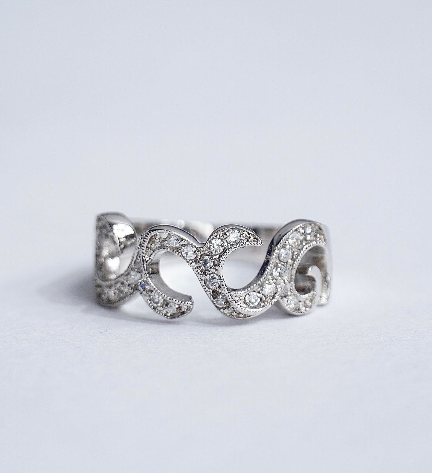 Pure Silver Serenity Ring