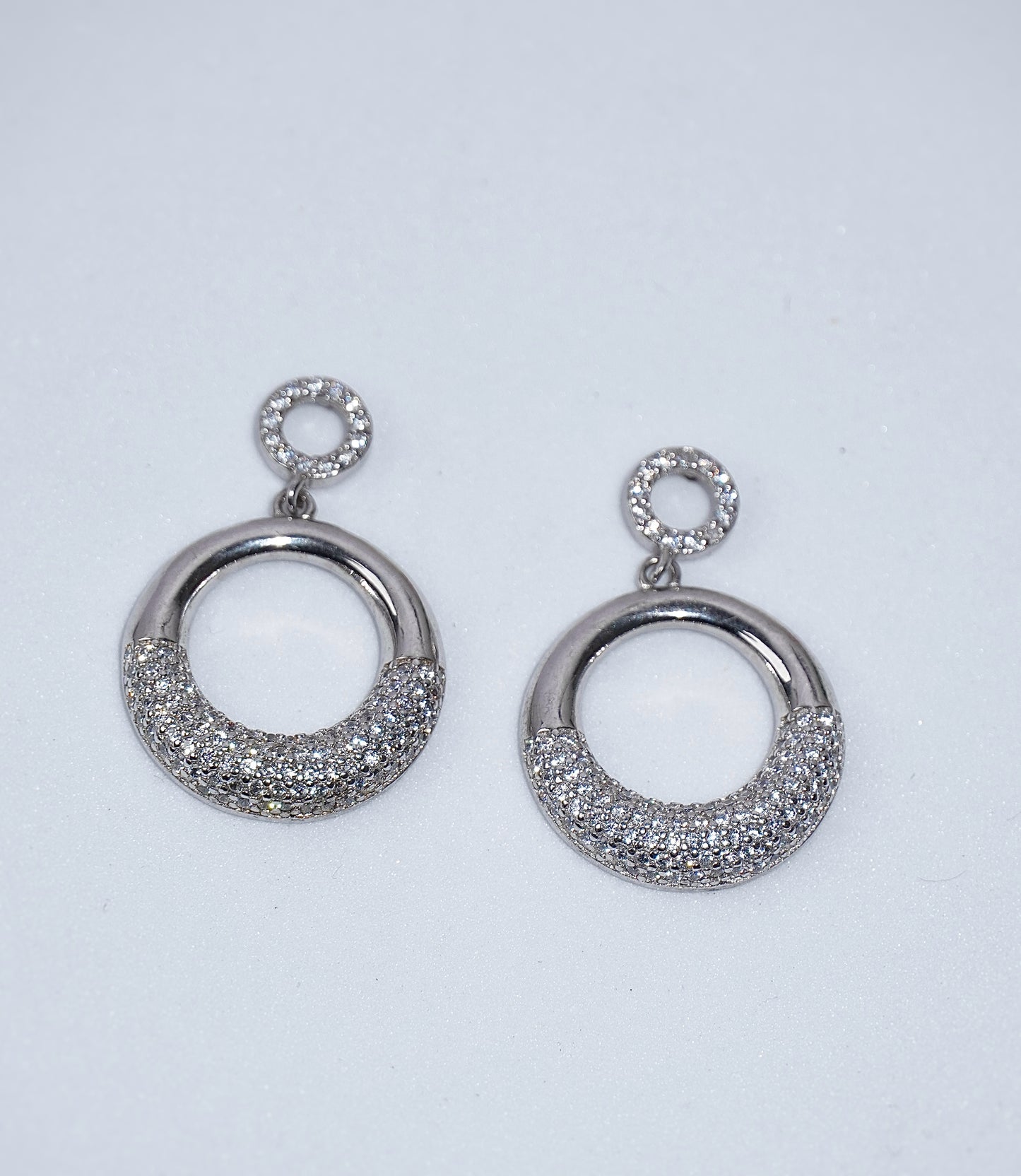 925 Silver Celestial Orbit Earring