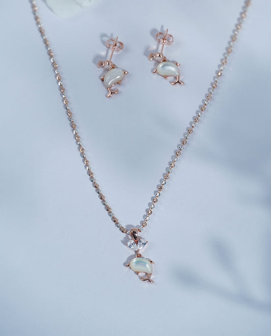 Pure Silver Opal Stone Ball Set