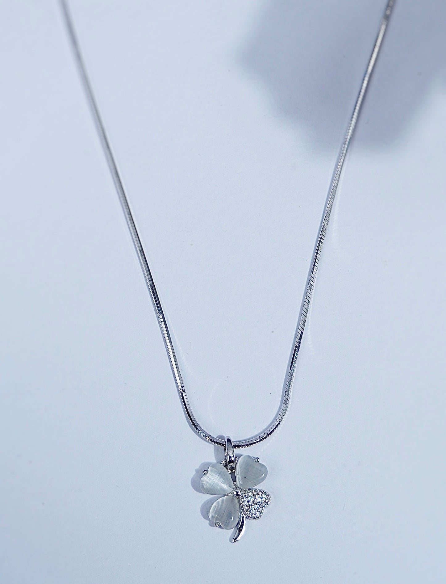 Pure Silver Floral Heart Set