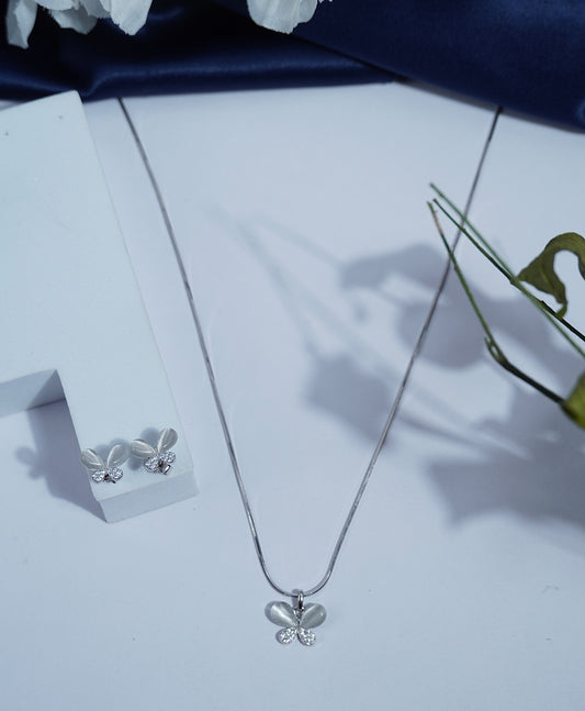 Pure Silver Chic Set