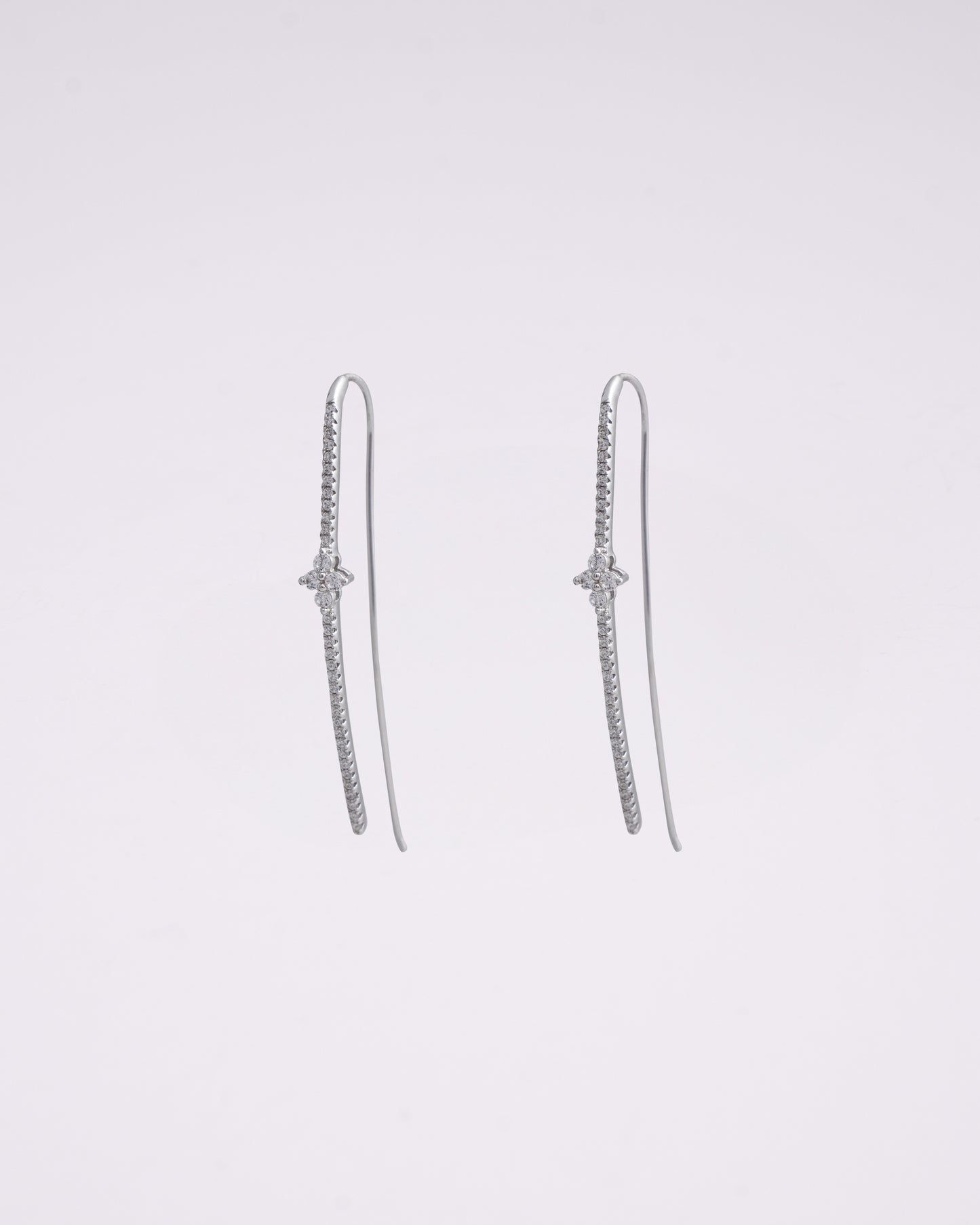 Fine Silver Threads Earrings