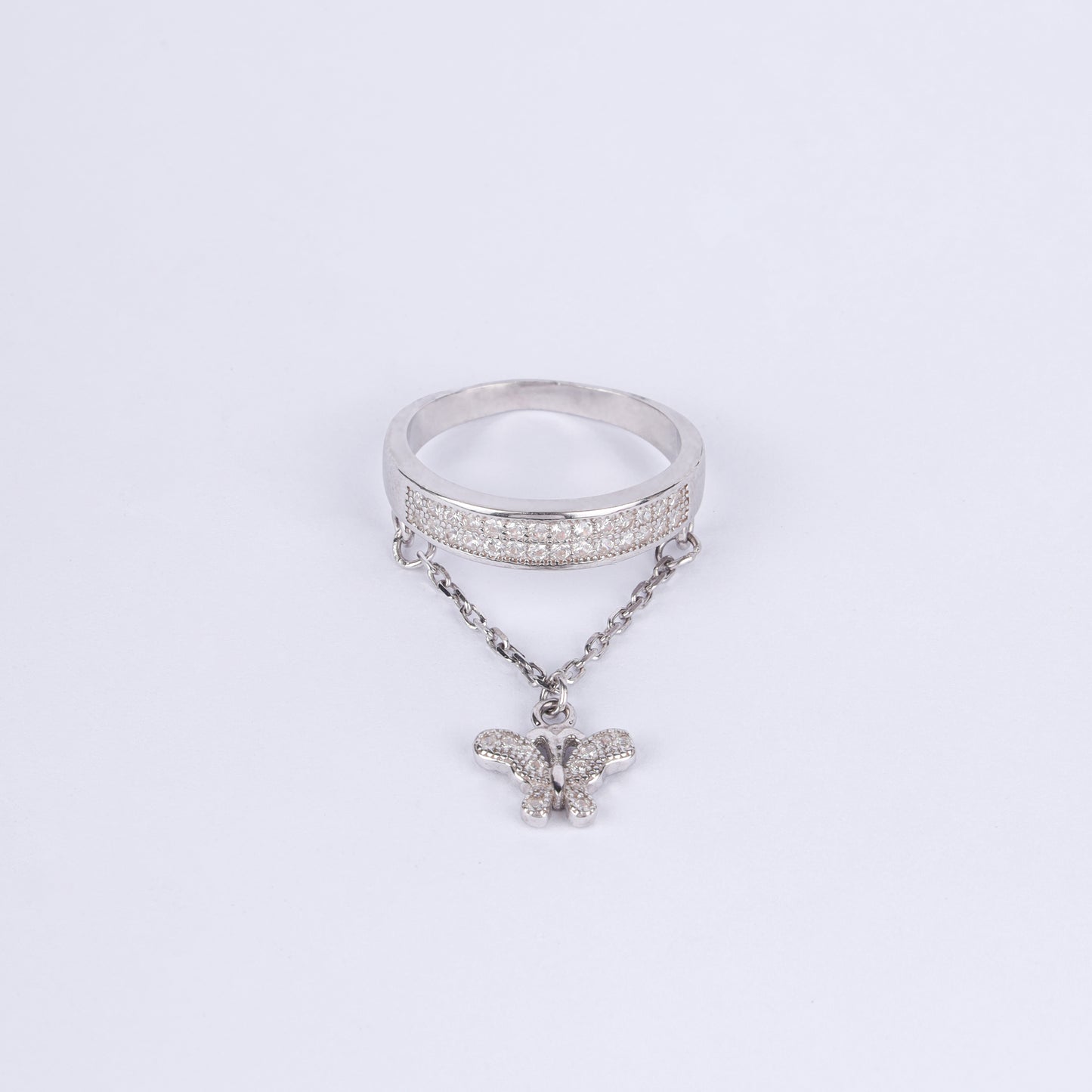 Pure Silver Spring Flit Ring