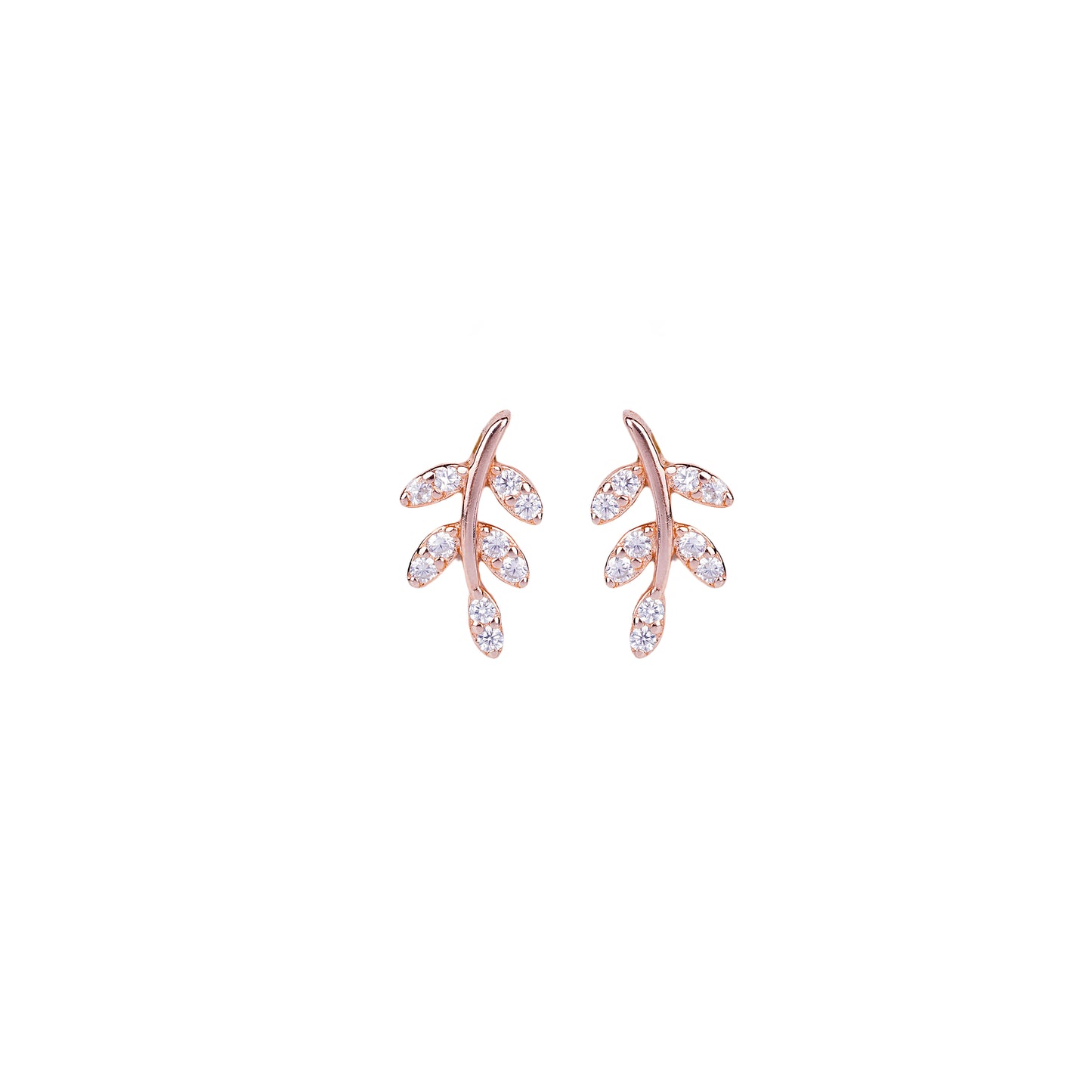 Pure Silver Leaflace Earrings