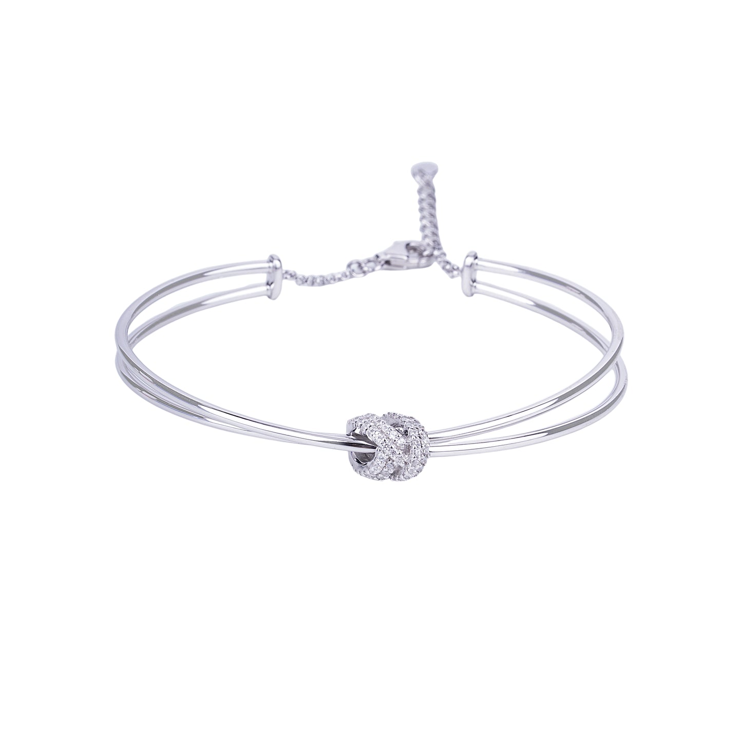 Pure Silver Orbit Bracelet