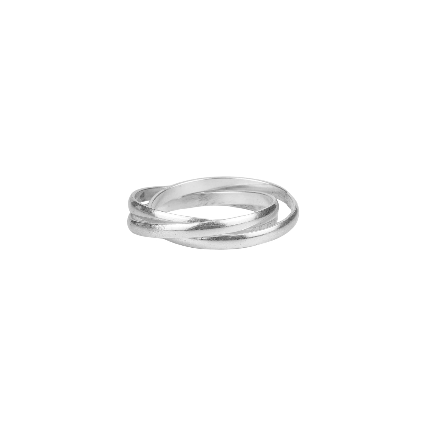 Pure Silver True Loops Ring