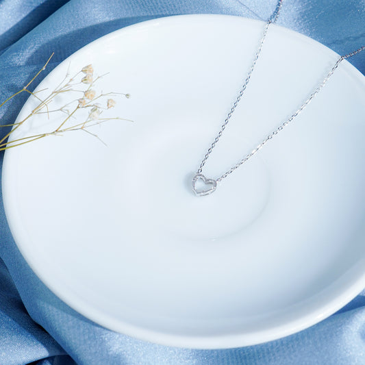 Pure Silver Heartglow Pendant