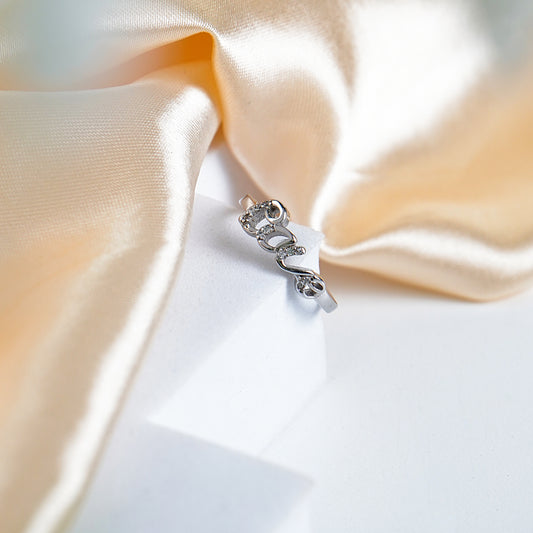 Pure Silver Soft Wish Ring