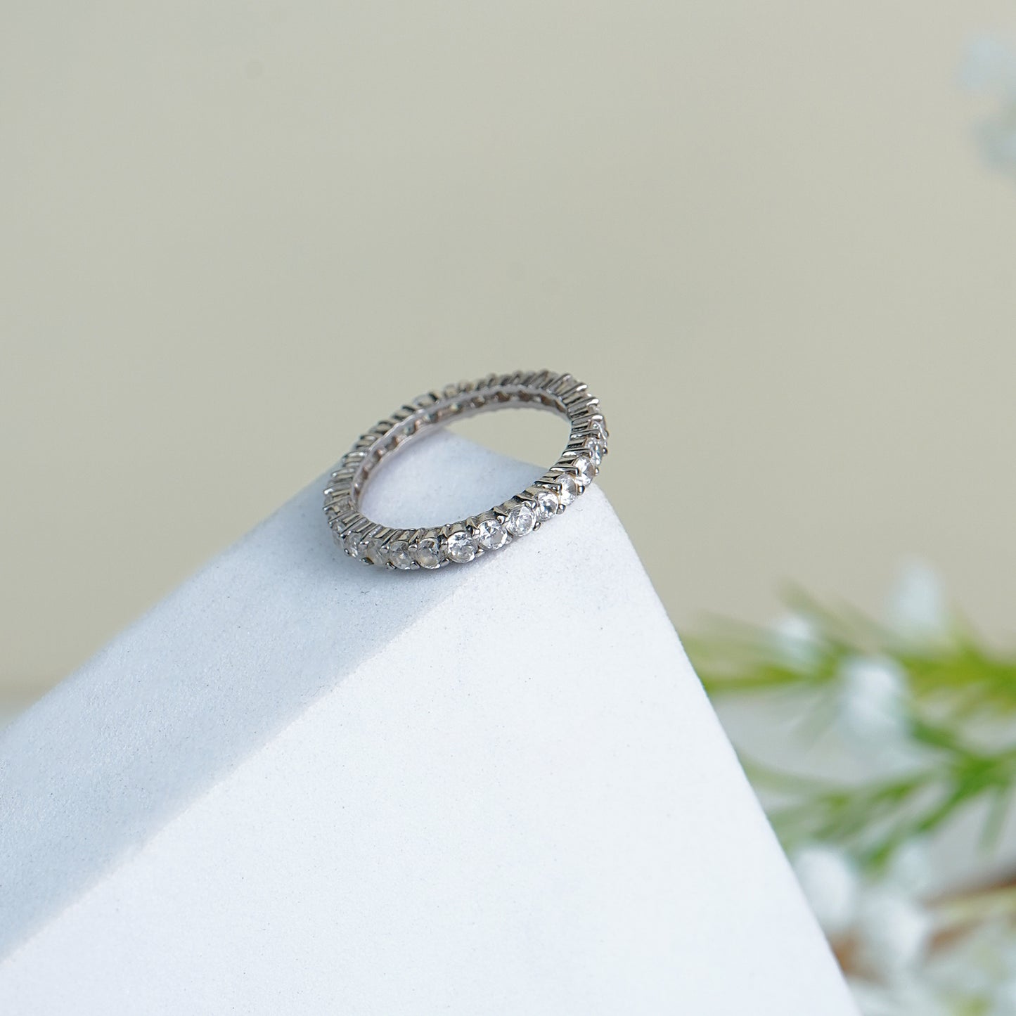Pure Silver Shinehold Ring