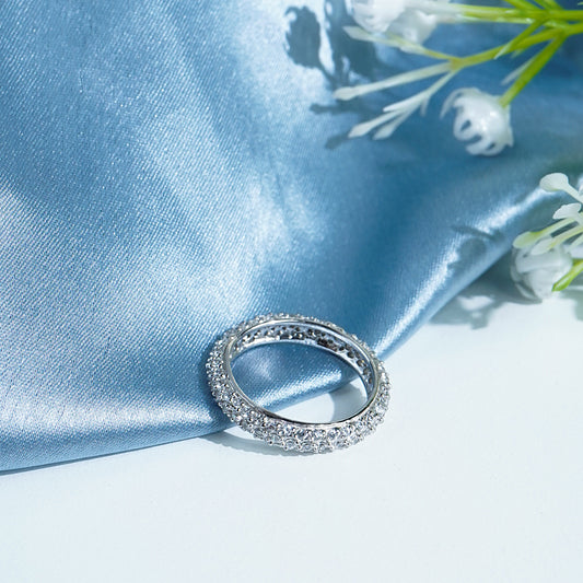 Pure Silver Nova Ring