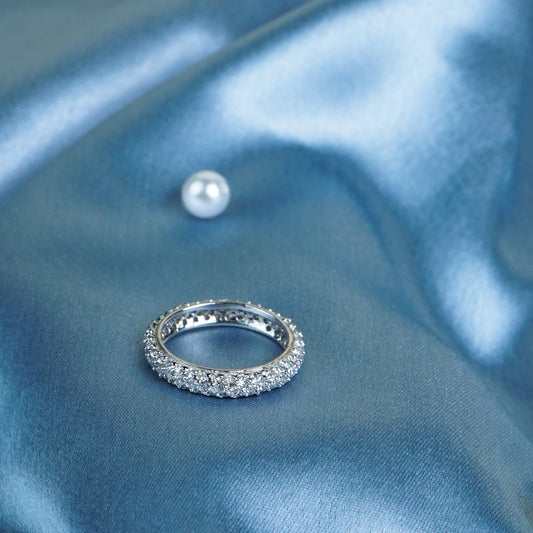 Pure Silver Nova Ring