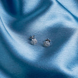 Pure Silver Royal Earrings