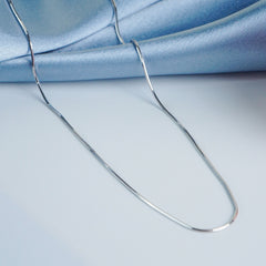 Pure Silver Sleek Chain