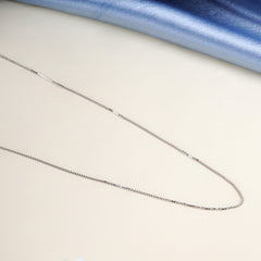 Pure Silver Crystelle Chain