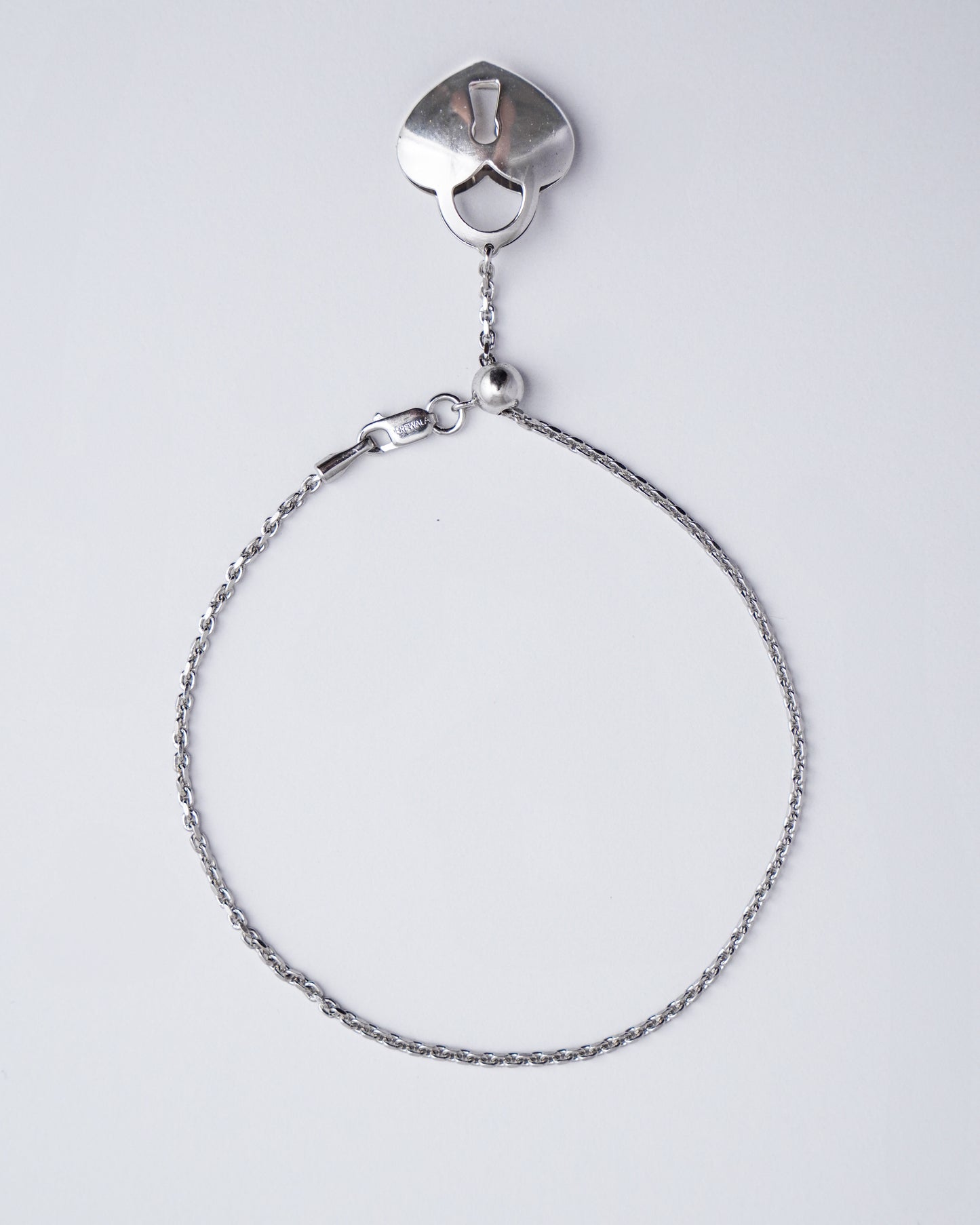 Love Lock Silver Bracelet