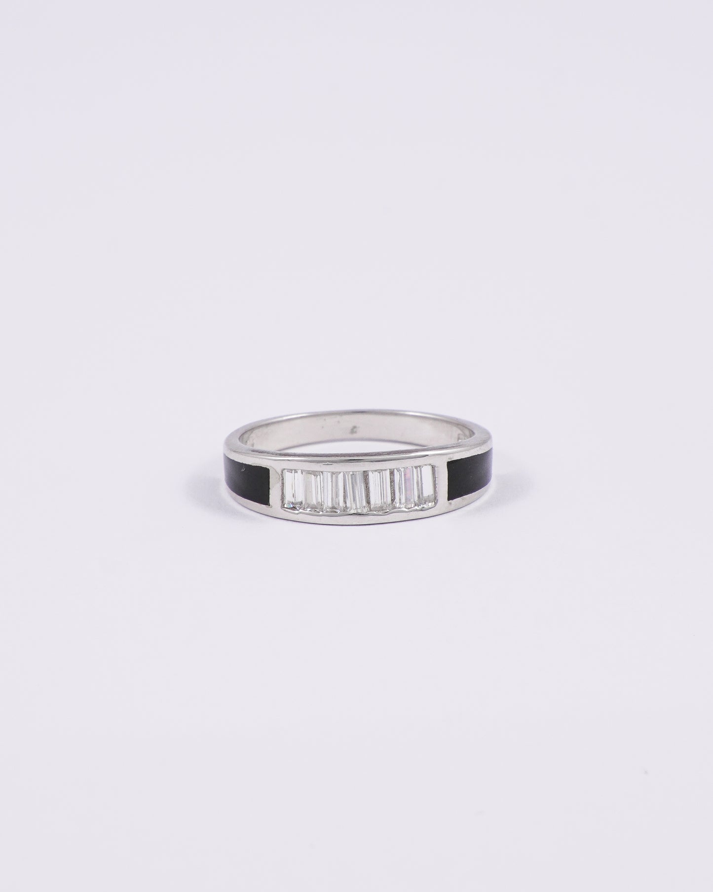 Silver Boldface Ring