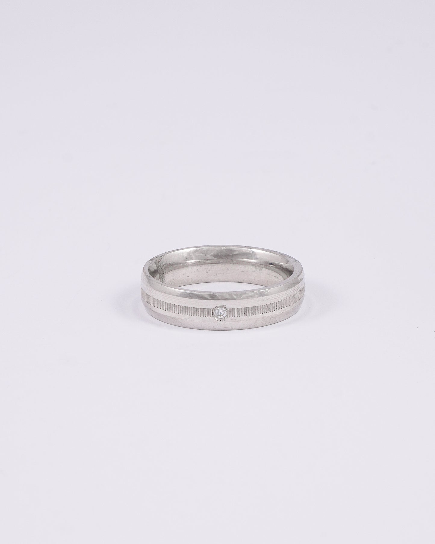 Silver Slender Shine Ring