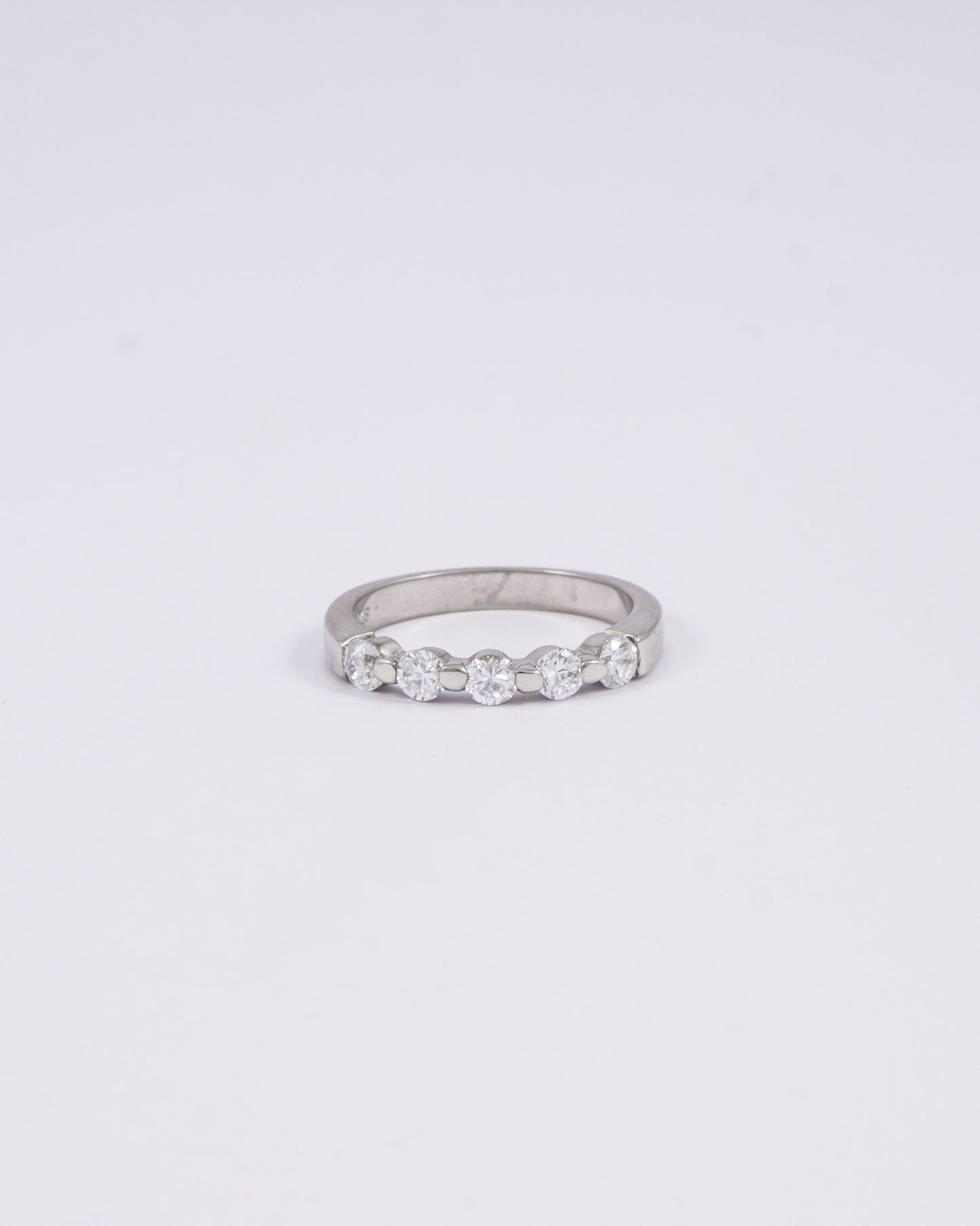 Silver Multi Seraphine Diamond Ring