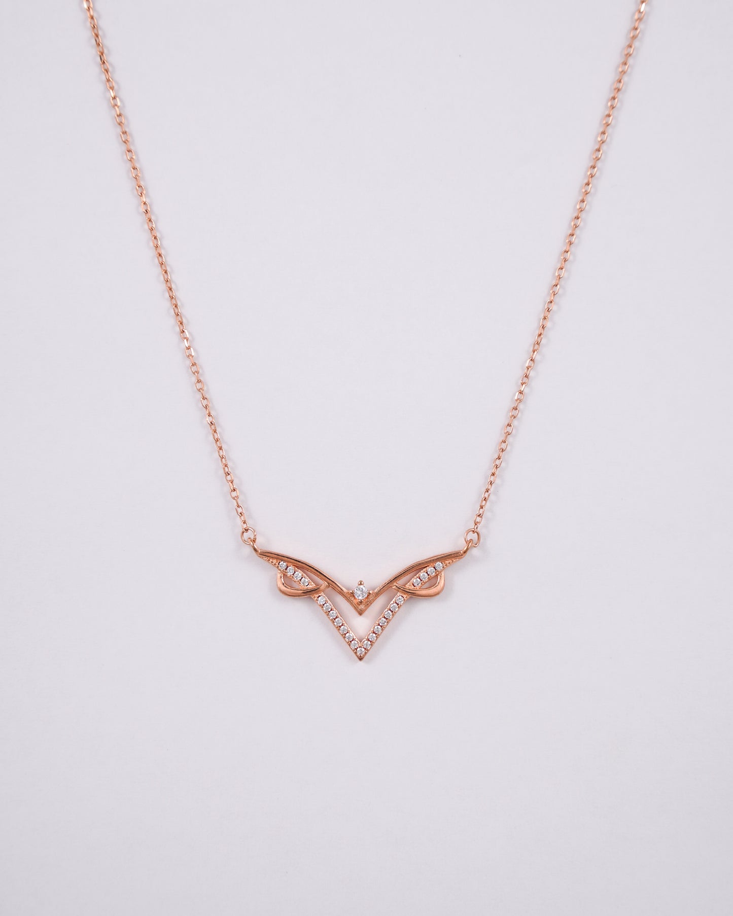 925 Rose Vertex Pendant