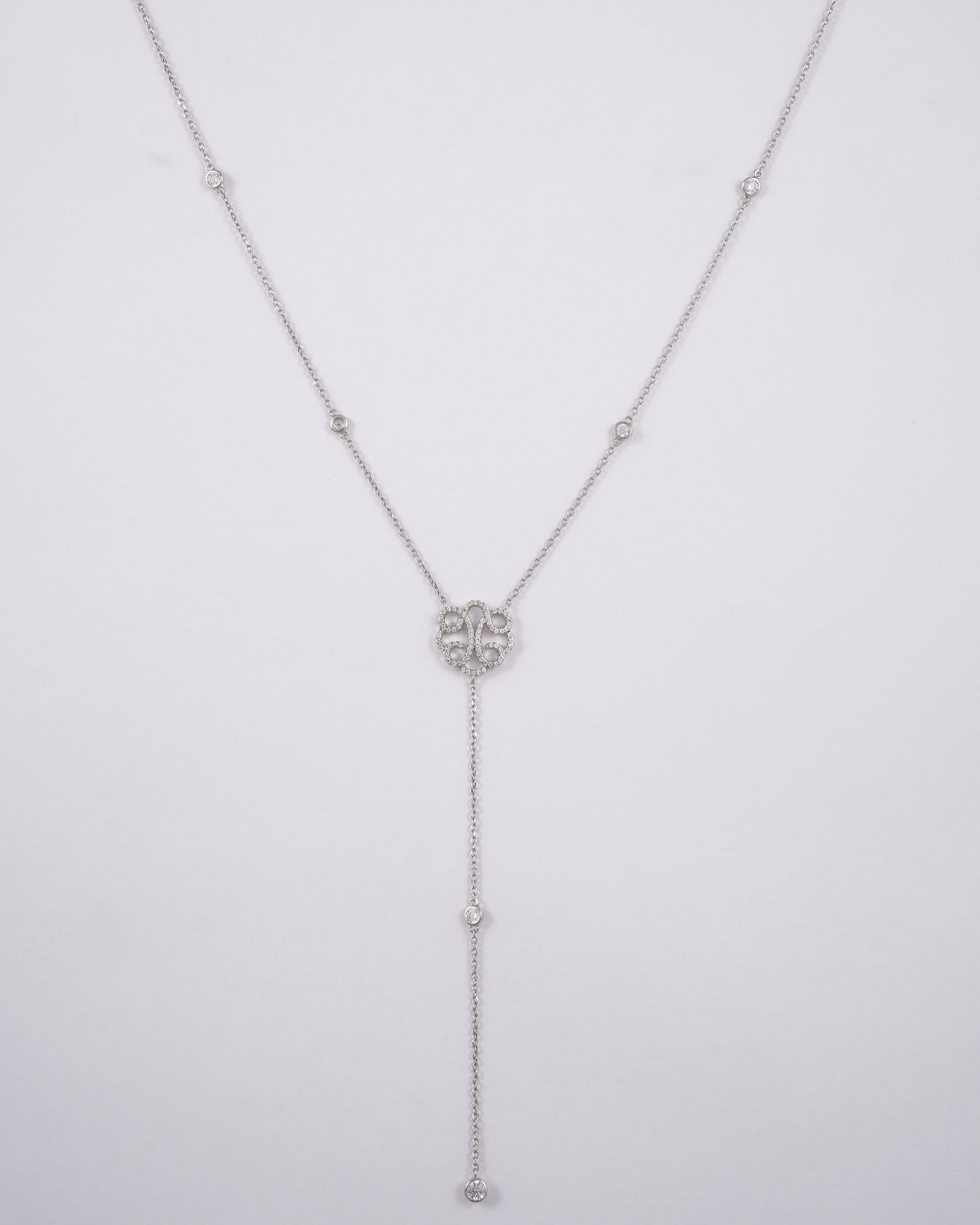 Dual Layer Silver Worldy Pendant
