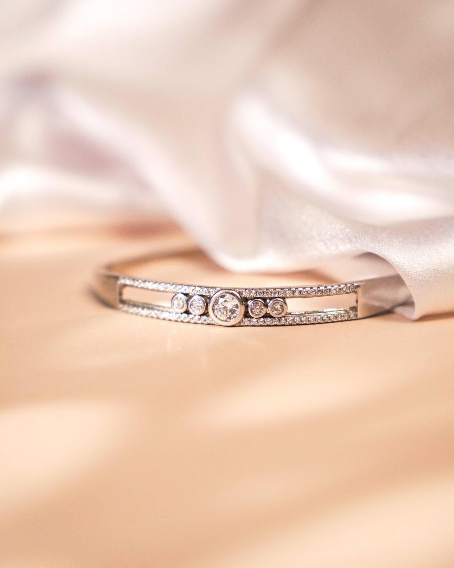 Aurora Charm Silver Bracelet
