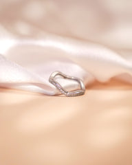 Silver Wave Style Ring