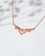 925 Rose Vertex Pendant