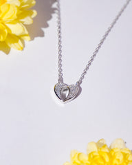 Silver Heart Void Pendant