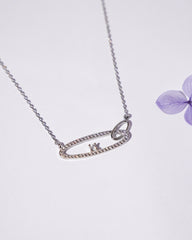 Silver Ecliptic Glow Pendant