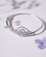 Ethereal Band Silver Bracelet