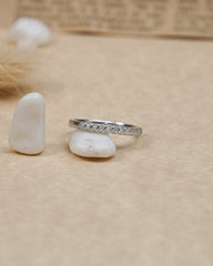 Silver Simplicity Personified Ring