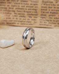 Silver Slender Shine Ring