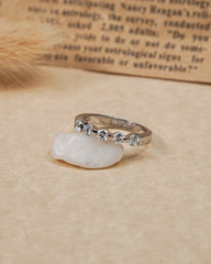 Silver Multi Seraphine Diamond Ring