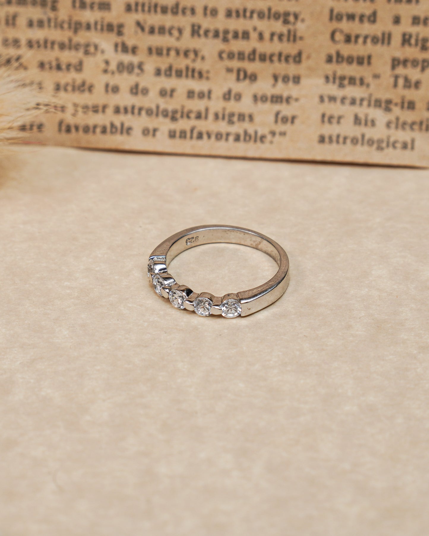 Silver Multi Seraphine Diamond Ring
