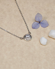 Silver Zircon Level Up Pendant