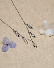 Silver Wave Riders Pendant