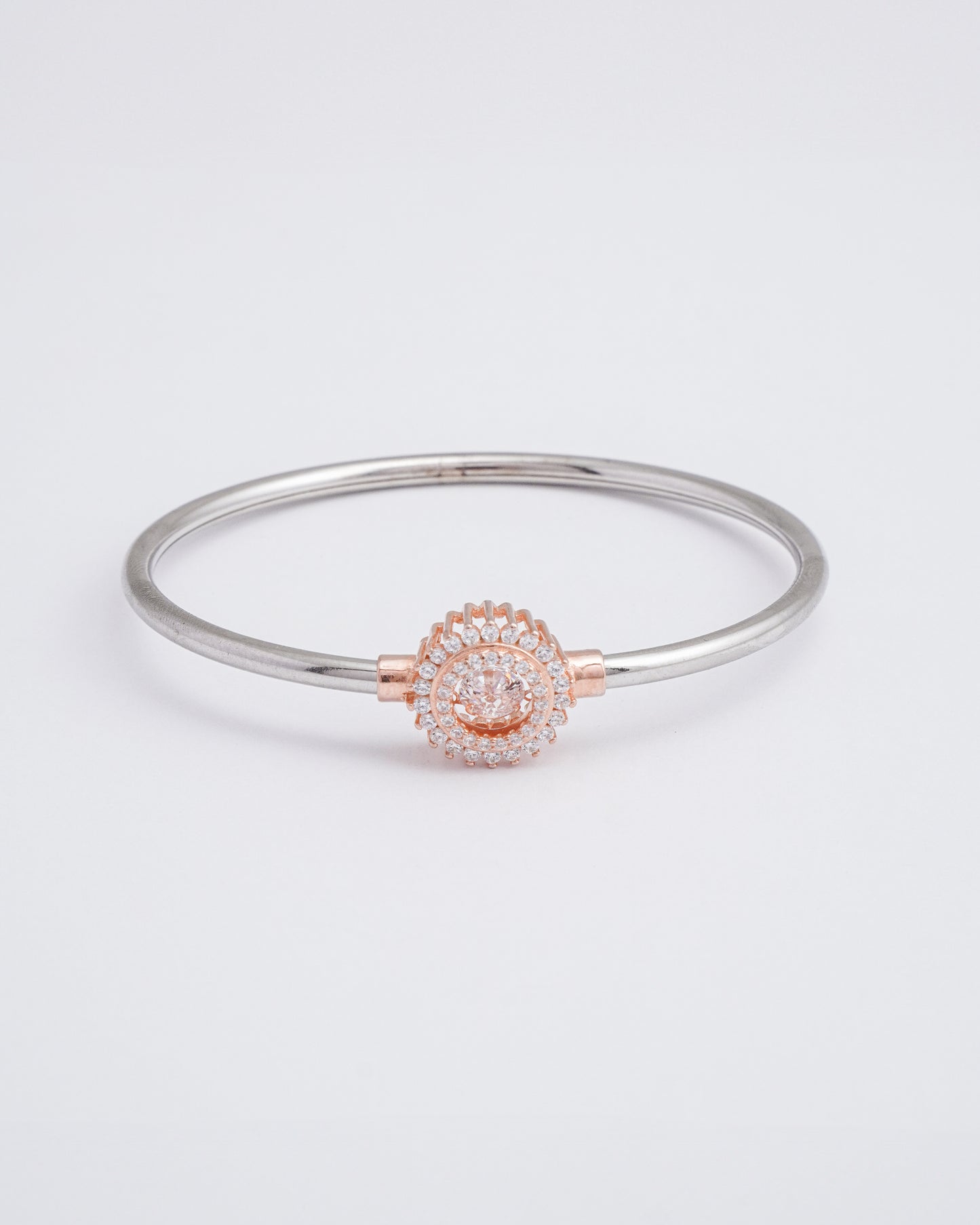 Radiant Rosé Silver Bracelet