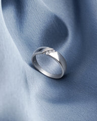 Silver 3 Diamond GZ Ring