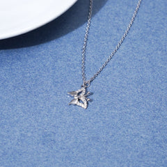 Silver Butterfly Pendant