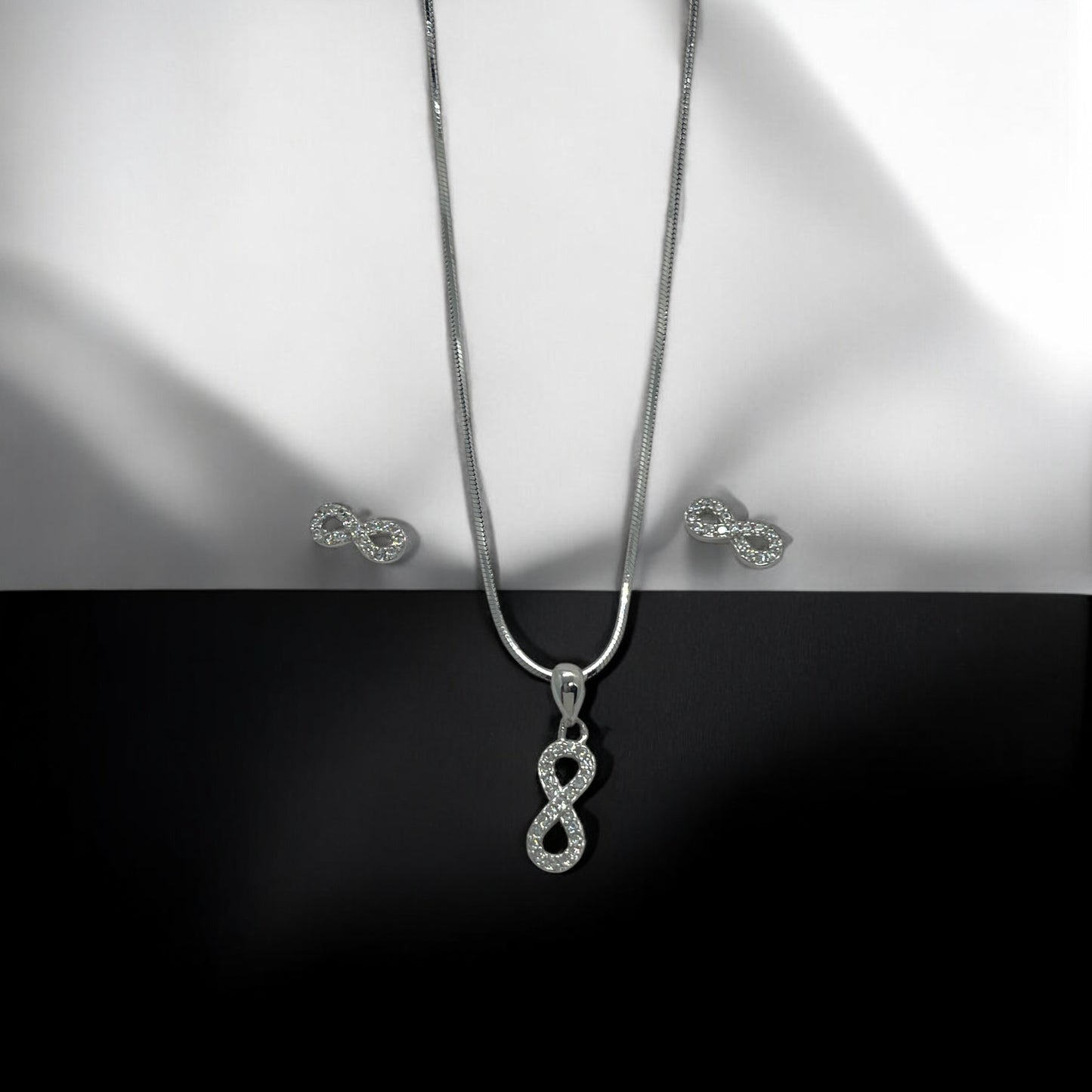 Pure Silver Infinity Set