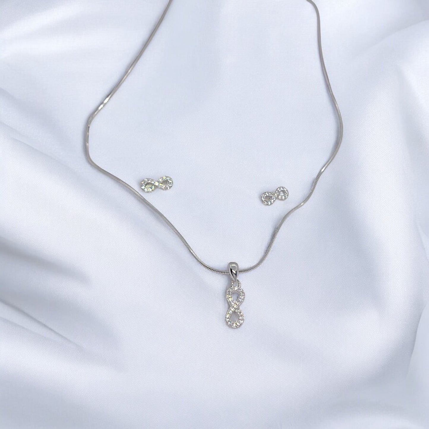 Pure Silver Infinity Set
