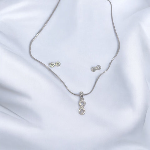 Pure Silver Infinity Set